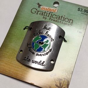 Jewelry Making Plate - Earth with Heart